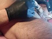 Preview 5 of My first glans dick electrostimulation test. Failed to  cumshot!