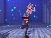 Preview 3 of 【MMD Hololive 4k/60fps】《Sakamata Chloe (沙花叉クロヱ)》~~《Nyan Cat EX》~(daniwellP feat. 桃音モモ)