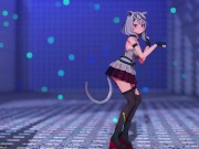 Preview 6 of 【MMD Hololive 4k/60fps】《Sakamata Chloe (沙花叉クロヱ)》~~《Nyan Cat EX》~(daniwellP feat. 桃音モモ)