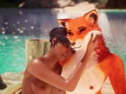 Preview 1 of WildLife - Maya fucking with a Foxy - Lesbian Furry Hentai