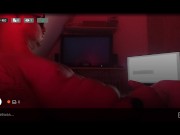 Preview 3 of Red Light Solo Anal vibrator boy