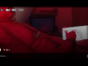 Preview 6 of Red Light Solo Anal vibrator boy