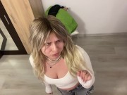 Preview 5 of Young hot blonde latina farting loud