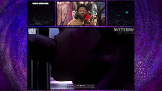 Tight Mouth D.VA Sucks A Hard Cock Backstage Until Cum Shoots All Over Her Face