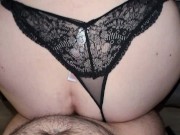 Preview 1 of POV Big Ass Anal Doggystyle Curvy string