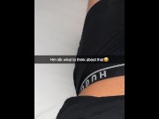 Preview 3 of College student gets railed from roommate on Snapchat