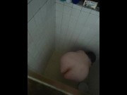 Preview 5 of I record my Horny Stepmother while she is bathing (MILF)