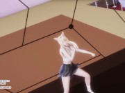 Preview 4 of [MMD] XG - Puppet Show Ahri Akali Sexy Kpop Dance League of Legends Uncensored Hentai 4K 60FPS