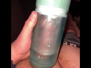 Preview 3 of Masturbating with my sucking toy till  I shoot a big load