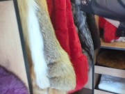 Preview 5 of One video - 10 different outlooks! Choose your favourite fur coat! Dream fuck in fur coats!
