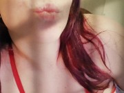 Preview 1 of POV: I'm your gf and you gifted me a new sex toy on Valentine's Day - Masturbation Roleplay