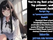 Preview 2 of You’re My Best Friend, My Top Follower, and My Personal Cuck | Audio Roleplay