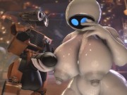 Preview 2 of Sexy Pixar Robots with PHAT ASS and Big Dick Fuck like animals
