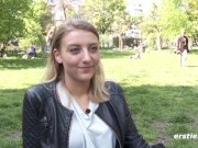 Preview 1 of Ersties - 19 Jahre alte Münchnerin Tamara fingert ihre rasierte Muschi