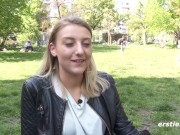 Preview 2 of Ersties - 19 Jahre alte Münchnerin Tamara fingert ihre rasierte Muschi