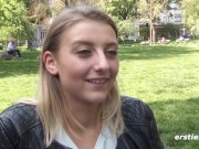 Preview 5 of Ersties - 19 Jahre alte Münchnerin Tamara fingert ihre rasierte Muschi