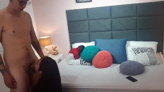 "Girlfriend with a strapon came to visit" Lesbian fuck _ Nika Nut, Miss Lissa _ NIGONIKA Mobile