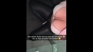 18 year old girlfriend cheats on her boyfriend with her stepbrother and sends it to him on Snapchat