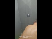Preview 1 of Edging in the shower after legs day