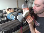 Preview 6 of University Professor's Insanely Hot Ticklish Feet! (HD PREVIEW)
