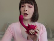 Preview 5 of Yoyolemon Gspot Clit Tongue Licking Dildo Review