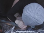 Preview 4 of Fake Taxi  pov blowjob and public hardcore sex outdoors with romanian huge ass brunette