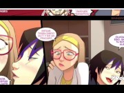 Preview 1 of Lemon and Tomago anal fuck Baymax's huge fingers