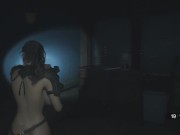 Preview 2 of Resident Evil 2 Remake Nude Game Play [Part 05] Nude mod [18+] Sex Game Play / Sex Mods