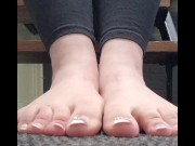 Preview 1 of Playing with my toes is so fun it makes me giggle some time.