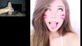 Horny Bitch Belle Delphine Ahegao Compilation