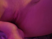 Preview 4 of she gets so wet when fingering her pussy is wet she sucks her juice from my fingers and moans