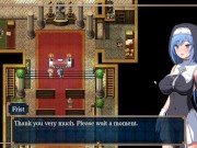 Preview 4 of Nightmare knight - A sexy nun working at the church