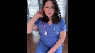 Trans Nurse Relieves Your Tension (Role Play)