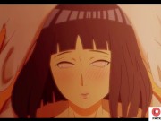 Preview 6 of Hinata Hot Fucking With Naruto And Getting Creampie In House | Hottest Naruto Hentai 4k 60fps