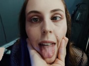 Preview 2 of She sucked me with a slutty face