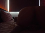 Preview 3 of Hotel Fuck With My Co-worker, He Eats My Pussy - Part 1