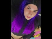 Preview 2 of This trans girl has a wonderful cumshot - Full video at OF/EMMAINK13