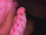Preview 6 of Footjob Fun While Relaxing: Sexy Tattooed Feet