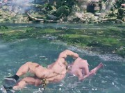 Preview 3 of Tekken 8 Nude Reina Vs King (NO SEX)