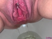 Preview 2 of Creampie Pissy Pussy For My Hungry Toilet Cuck