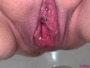 Preview 3 of Creampie Pissy Pussy For My Hungry Toilet Cuck