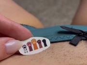 Preview 2 of Temporary Tattoo on My Young Body! You must watch this!