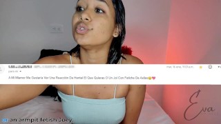 JOI ARMPITS fetish / I SHAVE and then you give me CUM (subtitled)