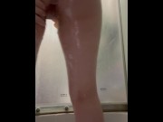 Preview 1 of Your dick enters my tight pussy while we take a shower