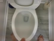 Preview 1 of Pissing In My Toilet Naked