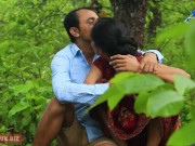 Preview 2 of Hot Desi Indian Outdoor Sex with Girlfriend