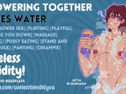 Preview 1 of Showering Together Saves Water [BFE] [Shower Sex] [Creampie] | Audio Roleplay For Women [M4F]