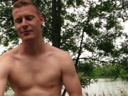 Preview 6 of Czech Hunter - Hot Stud Out for a Picnic end up Riding thicc cock Bareback until he cums