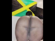 Preview 6 of SEXY CARIBBEAN BBW ASS CLAPPING SO LOUD NONSTOP