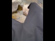 Preview 4 of The nature makes me horny (Public handjob)